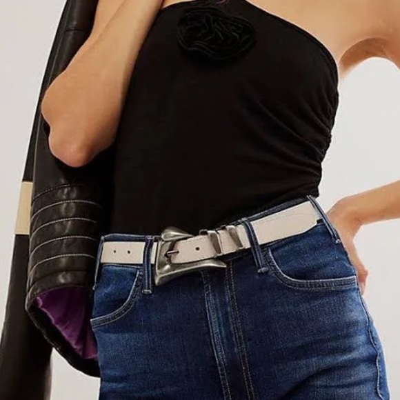 Free People Billie Leather Belt - Picture 2 of 4